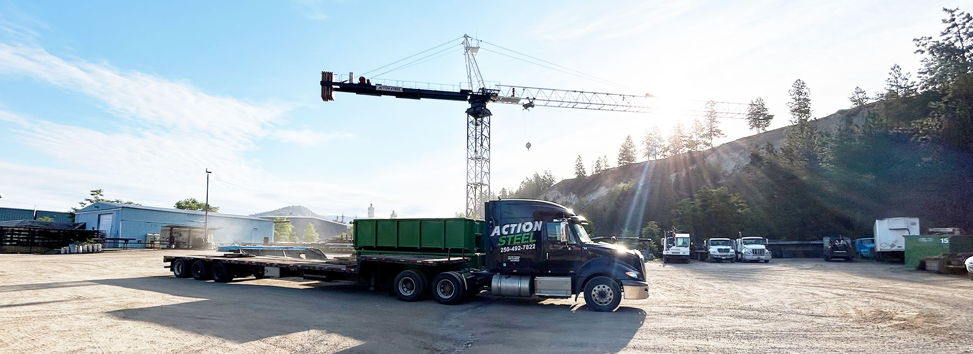 Action Steel Sales provides steel sales and salvage services throughout the Okanagan, Kootenay, Princeton areas and beyond. 