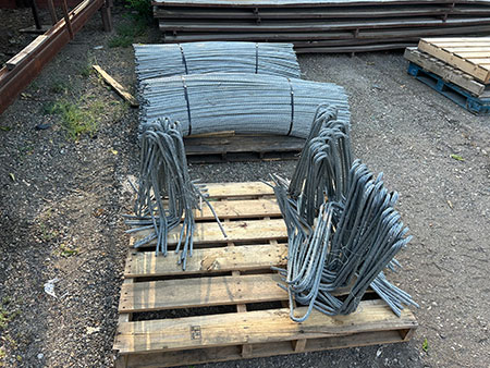Action Steel carries a large inventory of concrete cable hooks for sale.