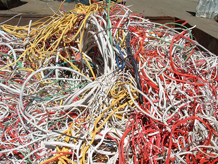 Action Steel accepts formed copper wire scrap for recycling.