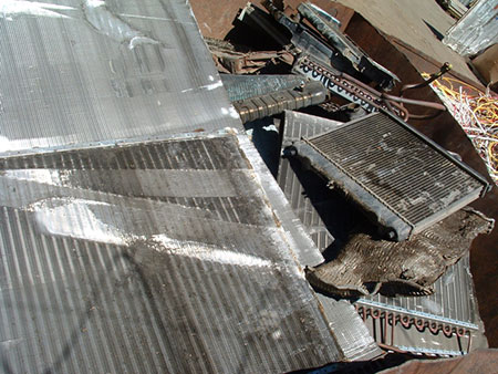 Action Steel accepts old radiators for recycling.