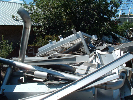 Action Steel accepts stainless steel scrap for recycling