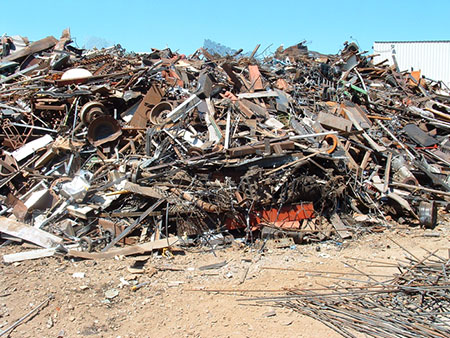Action Steel accepts stell and cast iron scrap for recycling
