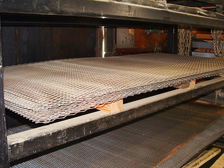 Action Steel carries a substantial inventory of expandable metal mesh for sale.